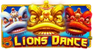 ภาพเกม 5 Lions Dance ที่ เว็บ เป๋า ตุง รวบรวมไว้