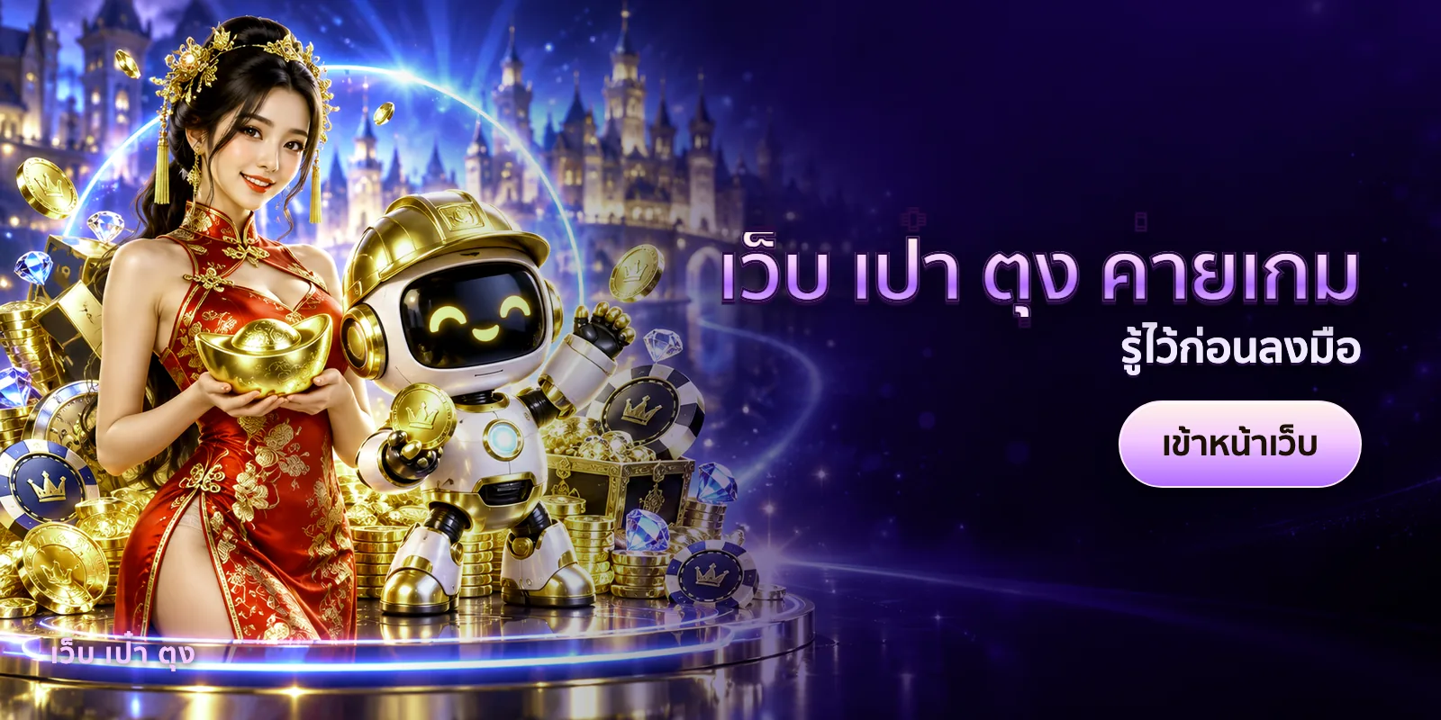 ภาพประกอบบทความ เว็บ เป๋า ตุง ค่ายเกม — รู้ไว้ก่อนลงมือ
