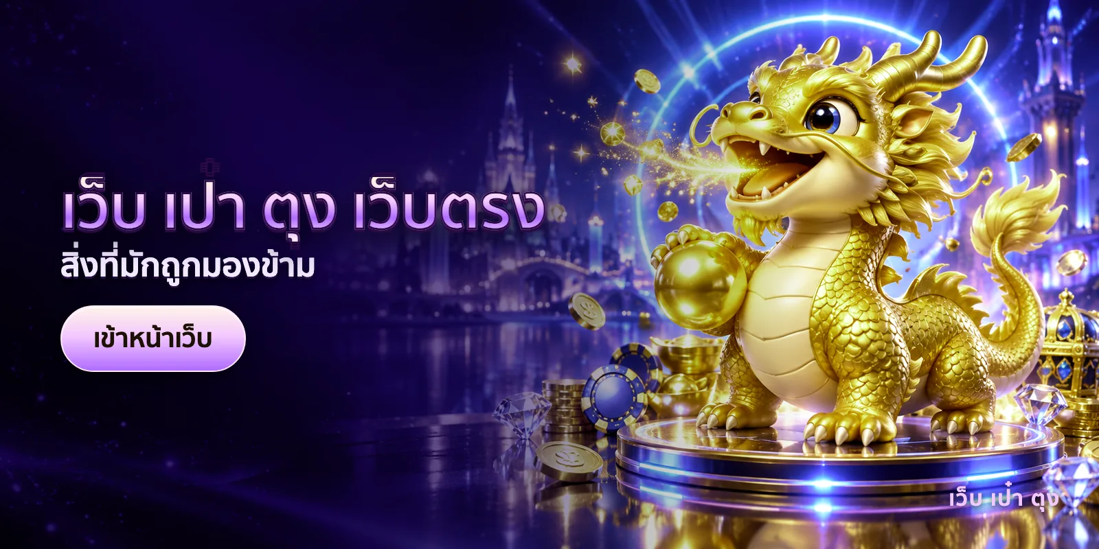 ภาพประกอบบทความ เว็บ เป๋า ตุง เว็บตรง — สิ่งที่มักถูกมองข้าม