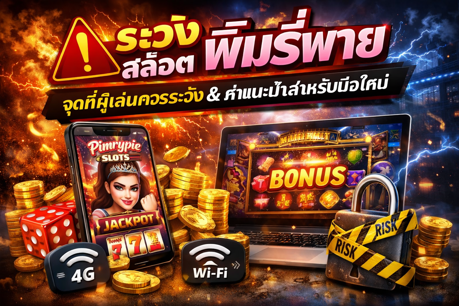 จุดที่ผู้เล่นควรระวัง สล็อต พิมรี่พาย